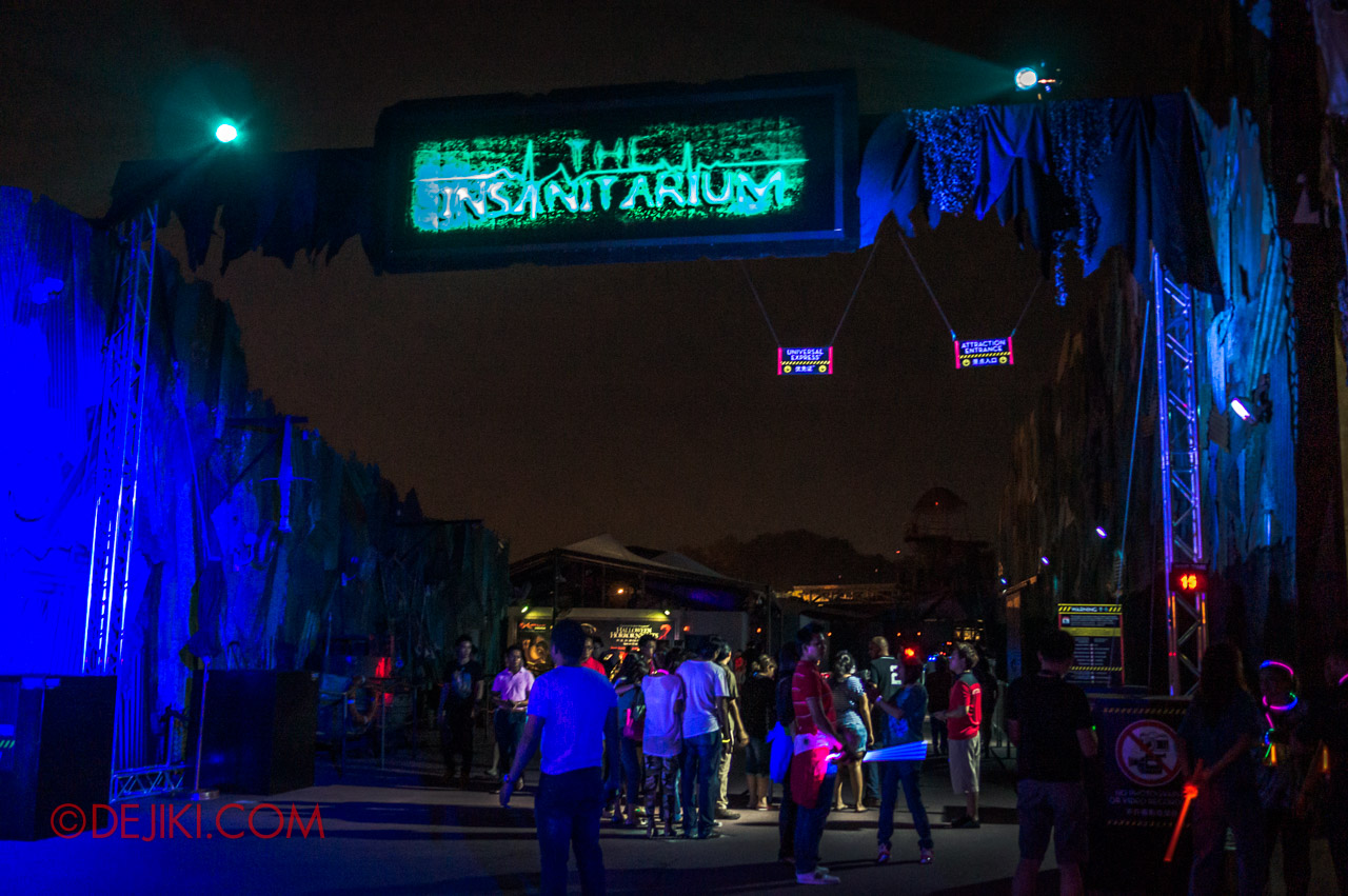 Halloween Horror Nights 2 The Insanitarium gateway