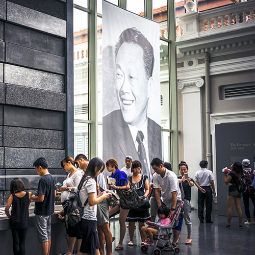 In Memoriam: Lee Kuan Yew – exhibition