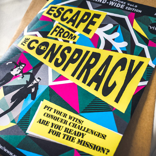 Real Escape Game in Singapore Vol 9 – Escape from The Conspiracy