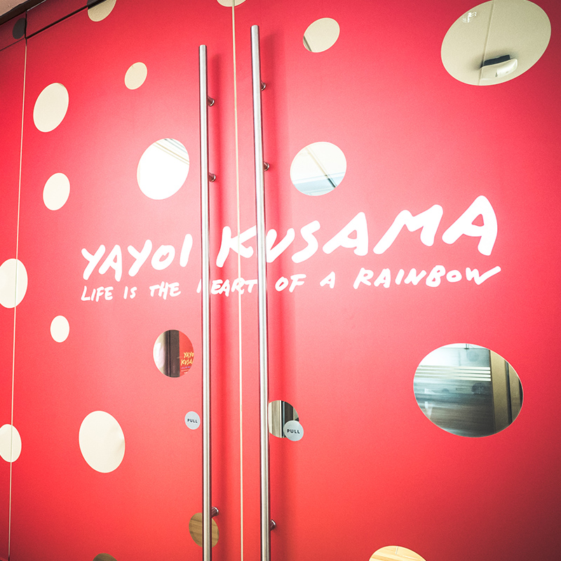 Yayoi Kusama: Life Is The Heart of A Rainbow – photo tour