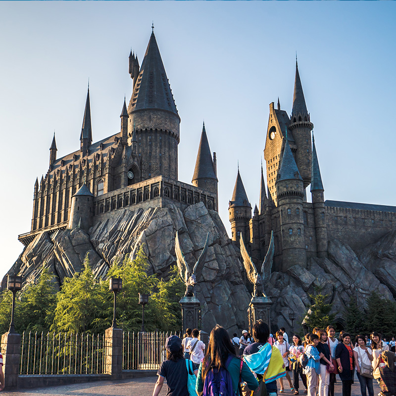 Harry Potter and the Forbidden Journey Castle Tour