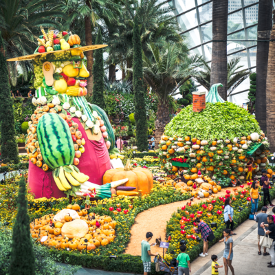 Gardens by the Bay - Autumn Harvest Floral Display