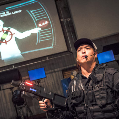 Halloween Horror Nights 7 Zombie Laser Tag Sergeant