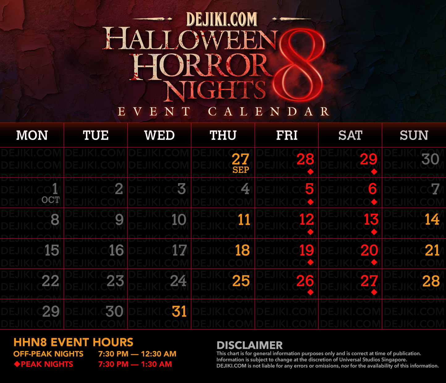 Halloween Horror Nights 8 Revealed