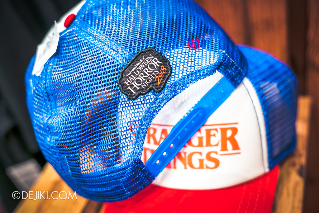 USS Halloween Horror Nights 8 Stranger Things Singapore merchandise Dustin trucker cap