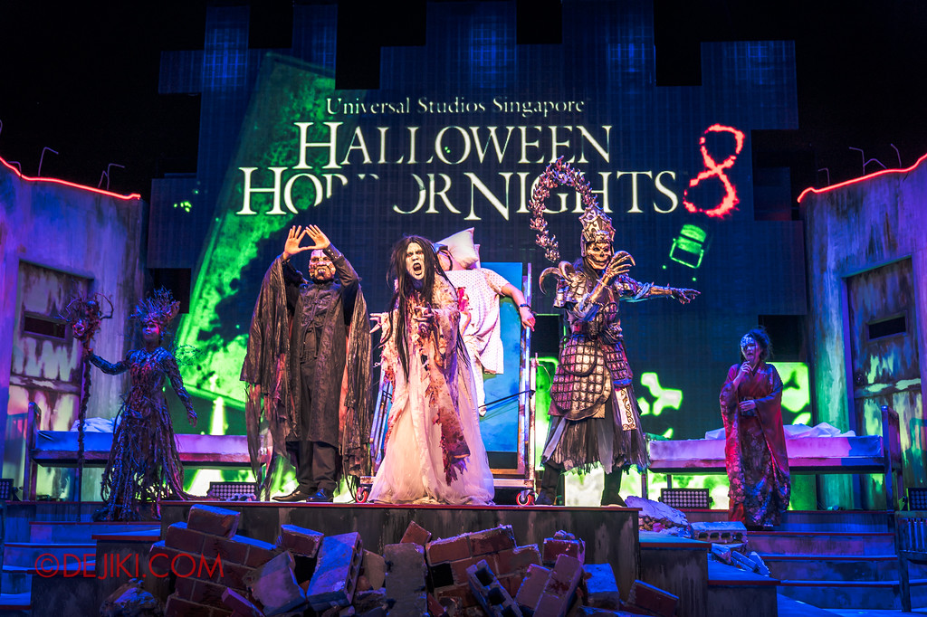 Universal Studios Singapore Halloween Horror Nights 8 - Infinite Fear Opening Scaremony Icons
