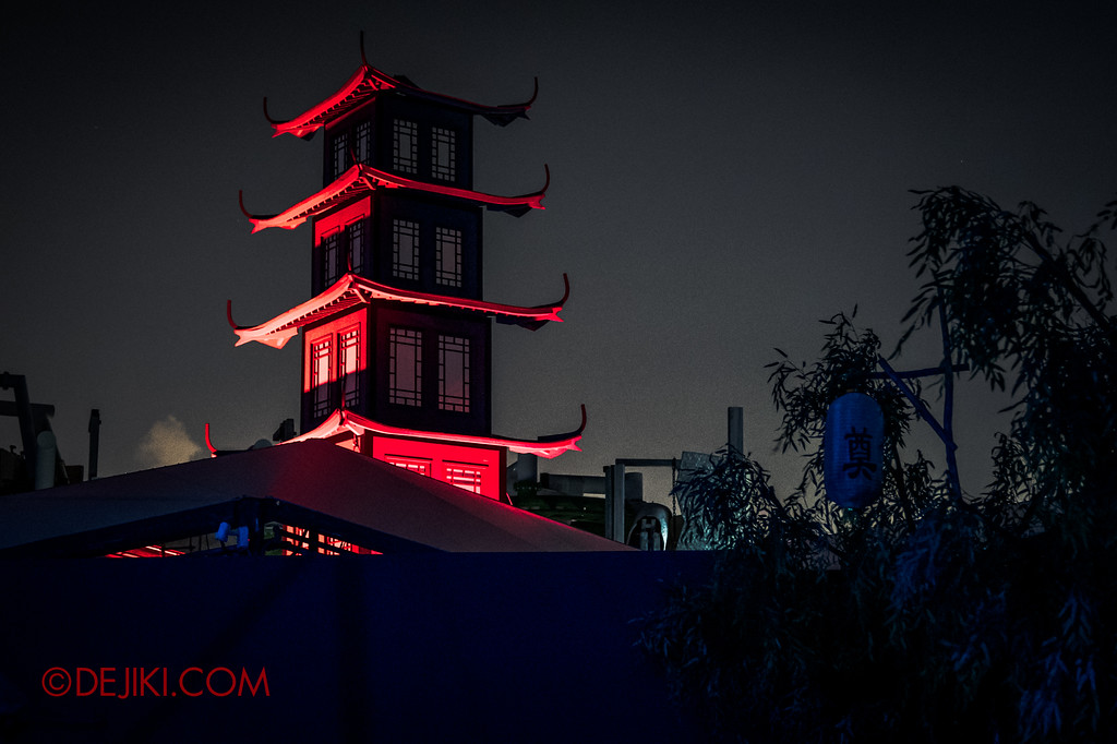 Universal Studios Singapore Halloween Horror Nights 8 - Pagoda of Peril haunted house Tower