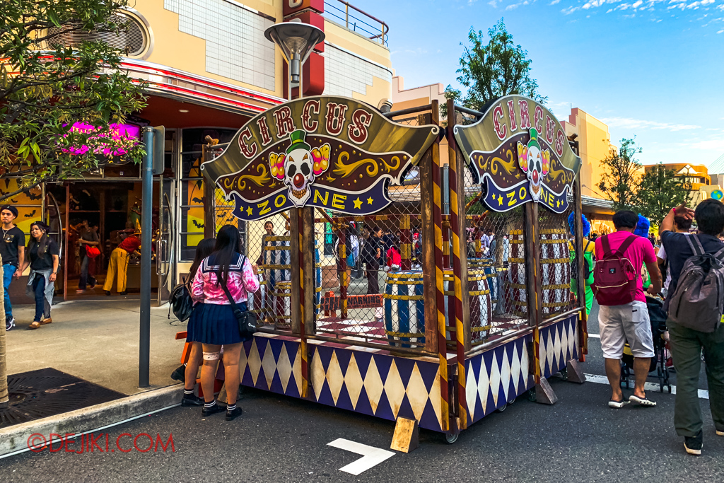 Universal Studios Japan Surprise Halloween Horror Nights 2018 - Street zombies Circus zone