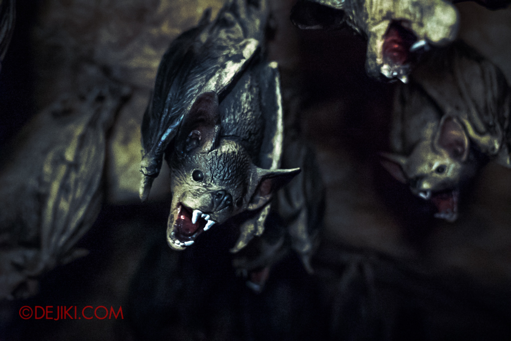 Universal Studios Singapore Halloween Horror Nights 8 Killuminati haunted house 9 cave bats