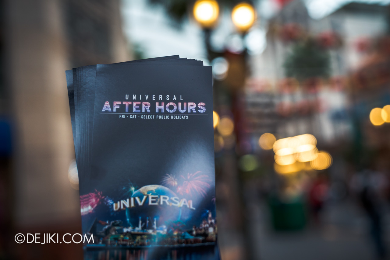 Universal Studios Singapore - Universal After Hours 2019