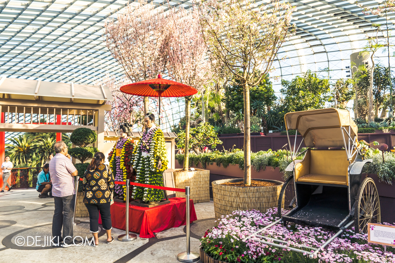 Gardens by the Bay Singapore Sakura Matsuri 2019 - Entrance display