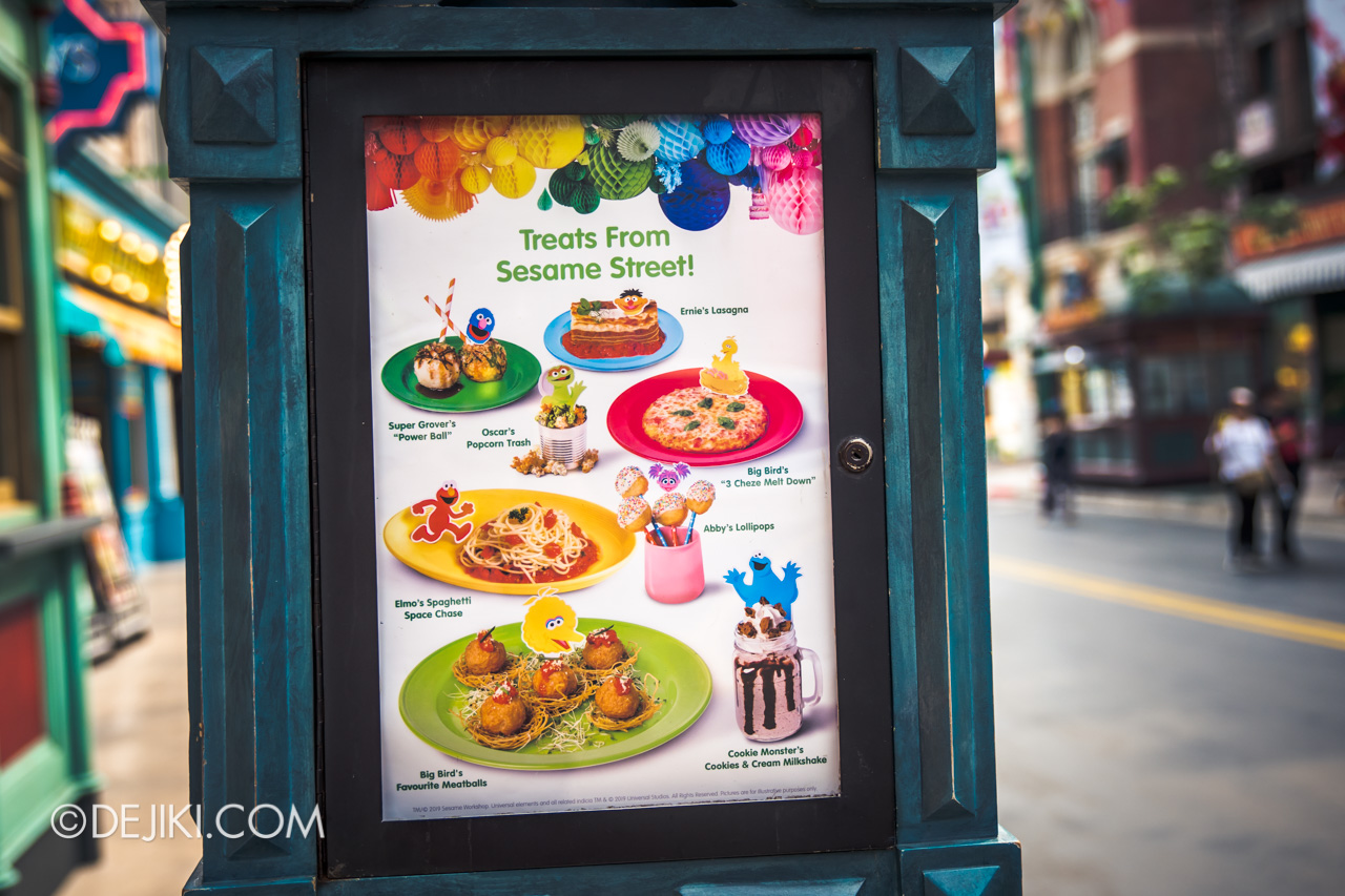 Universal Studios Singapore - Sesame Street 50 Years and Counting Celebration new york louis treats