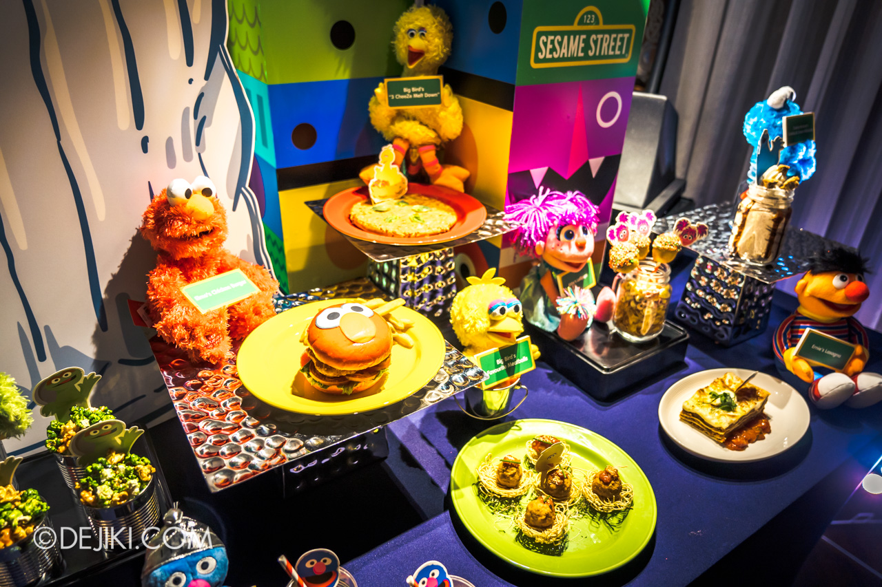 Universal Studios Singapore - Sesame Street 50 Years and Counting Celebration - themed food