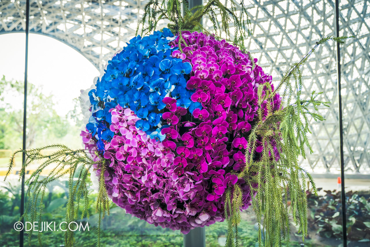 Gardens by the Bay Singapore Floral Fantasy Float landscape multicolor ball
