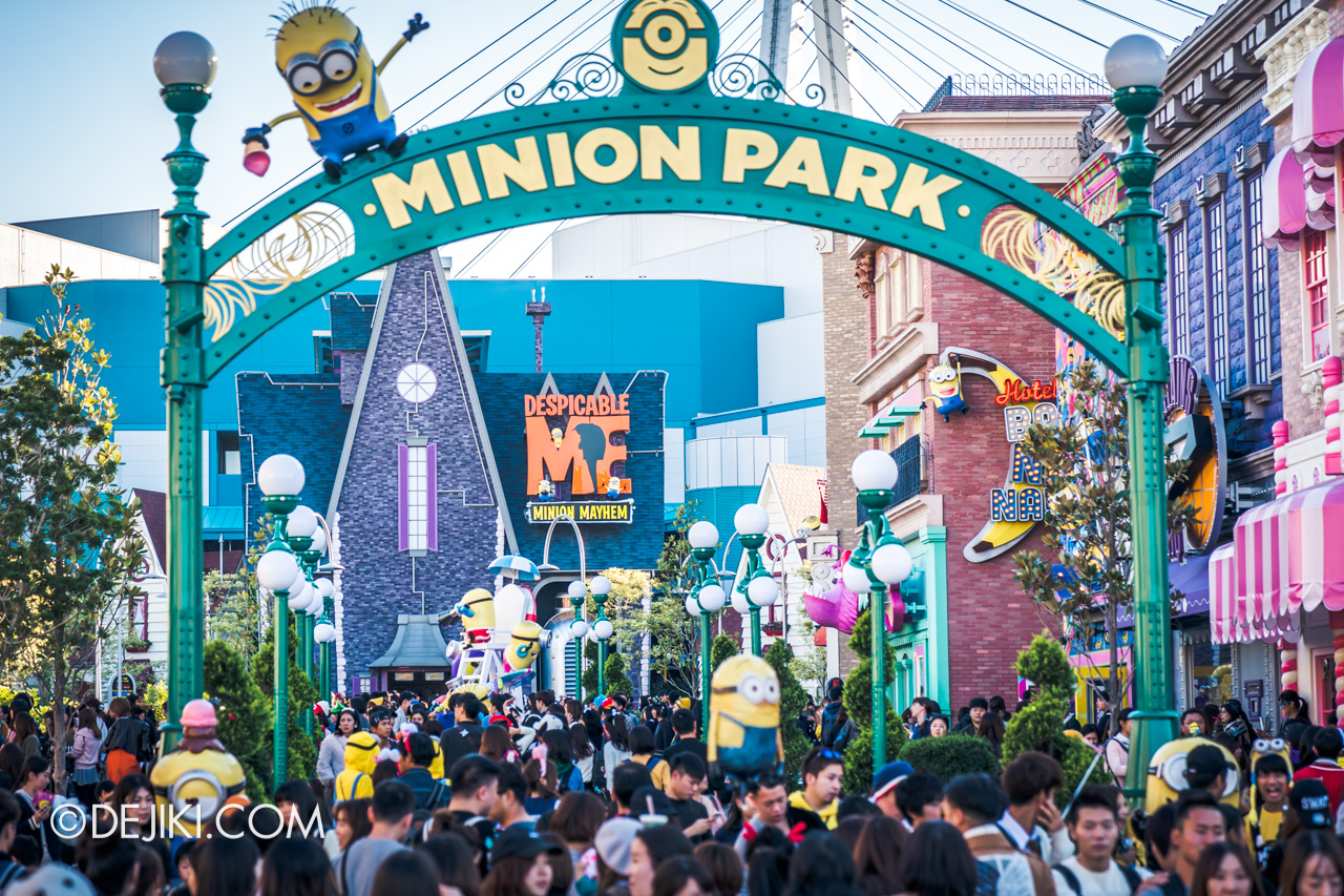 Universal Studios Japan - Minion Park gate