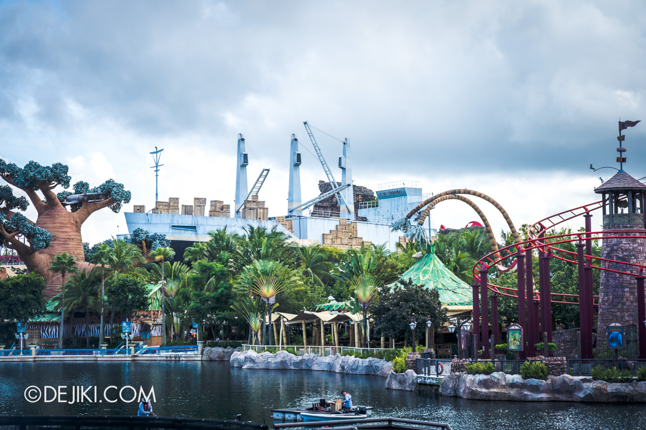 Universal Studios Singapore expansion Super Nintendo World construction