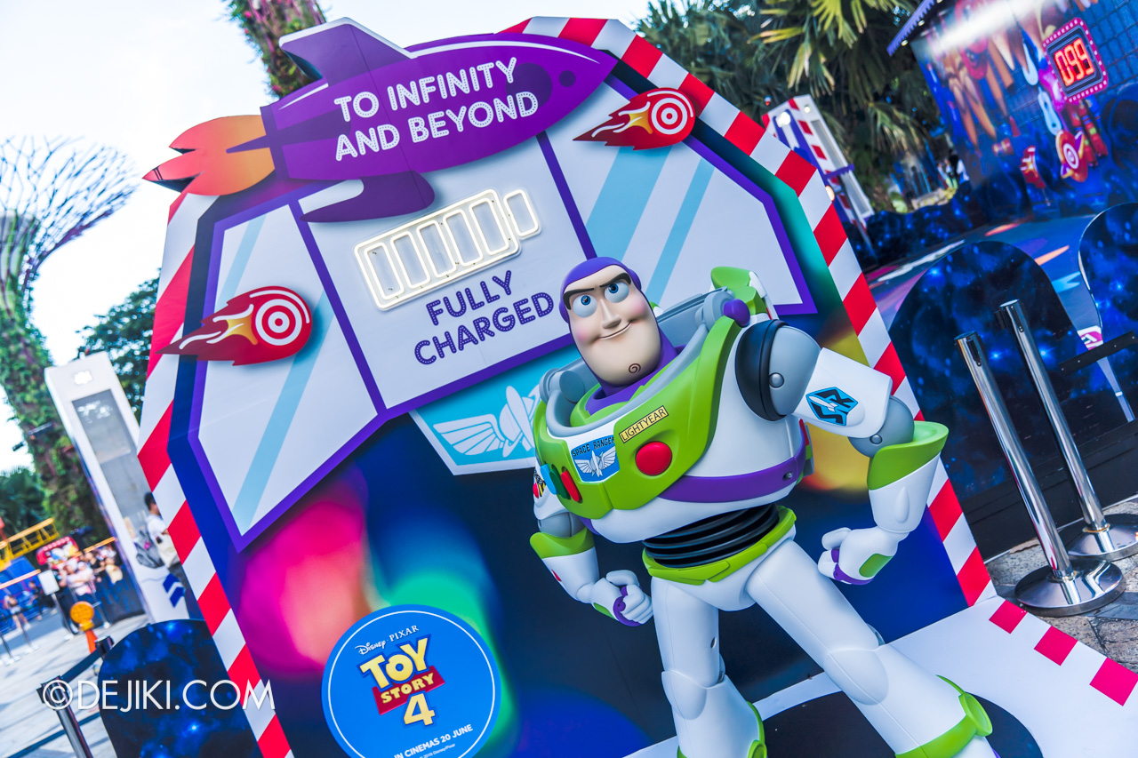 Gardens by the Bay - Disney Toy Story 4 Children’s Festival 2019 - Buzz Lightyear Star Adventurer photo op