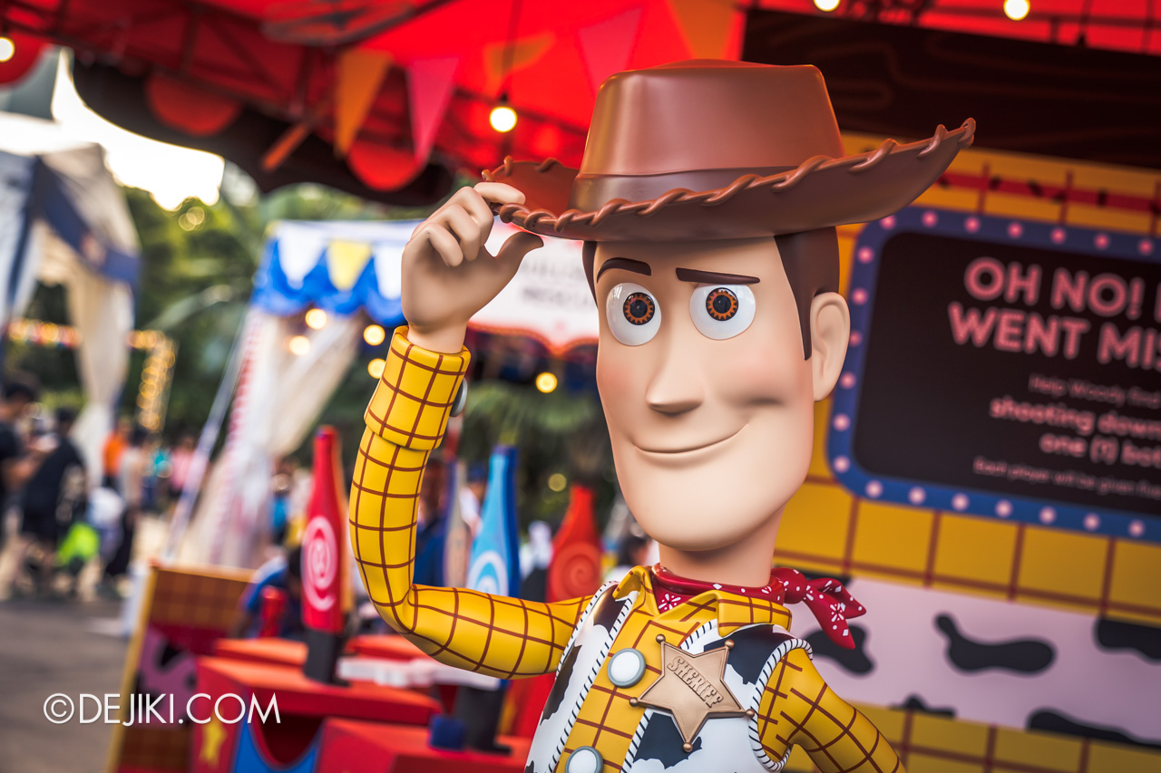 Gardens by the Bay - Disney Toy Story 4 Children’s Festival 2019 - Woody’s Coaster Rescue photo op
