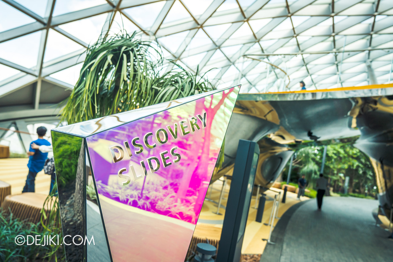 Jewel Changi Airport - Canopy Park 2 - Discovery Slides entrance