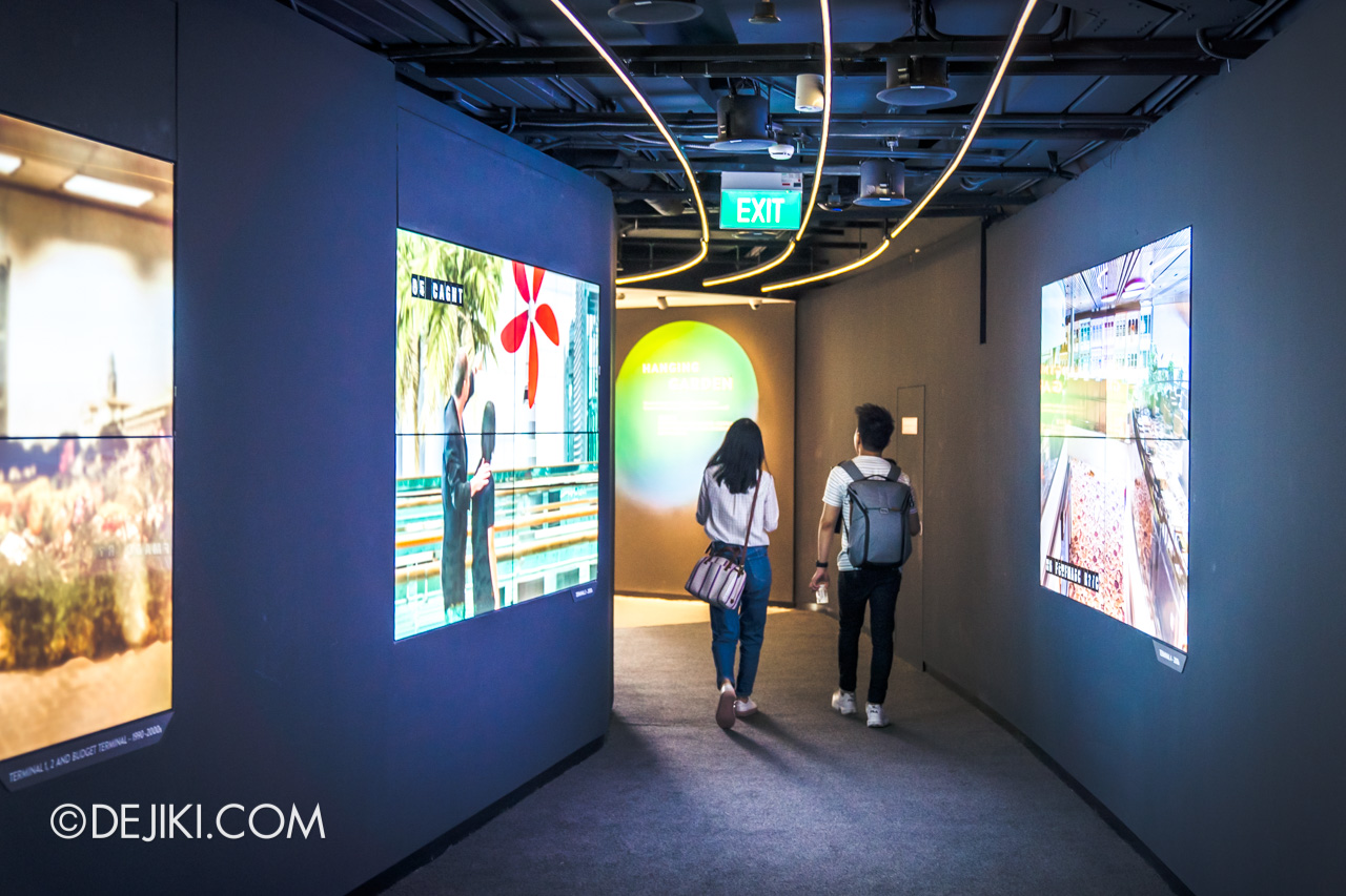 Jewel Changi Airport - Changi Experience Studio 2 - Time Tunnel videos