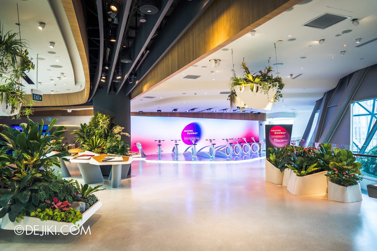 Jewel Changi Airport - Changi Experience Studio 3 - Hanging Garden overview