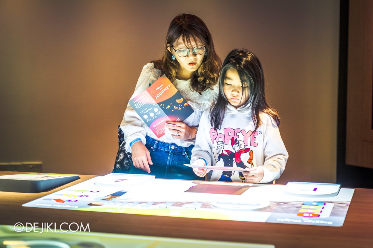 Jewel Changi Airport - Changi Experience Studio 6 - Backstage games closeup