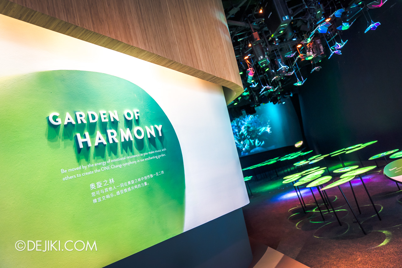 Jewel Changi Airport - Changi Experience Studio 8 - Garden of Harmony entrance