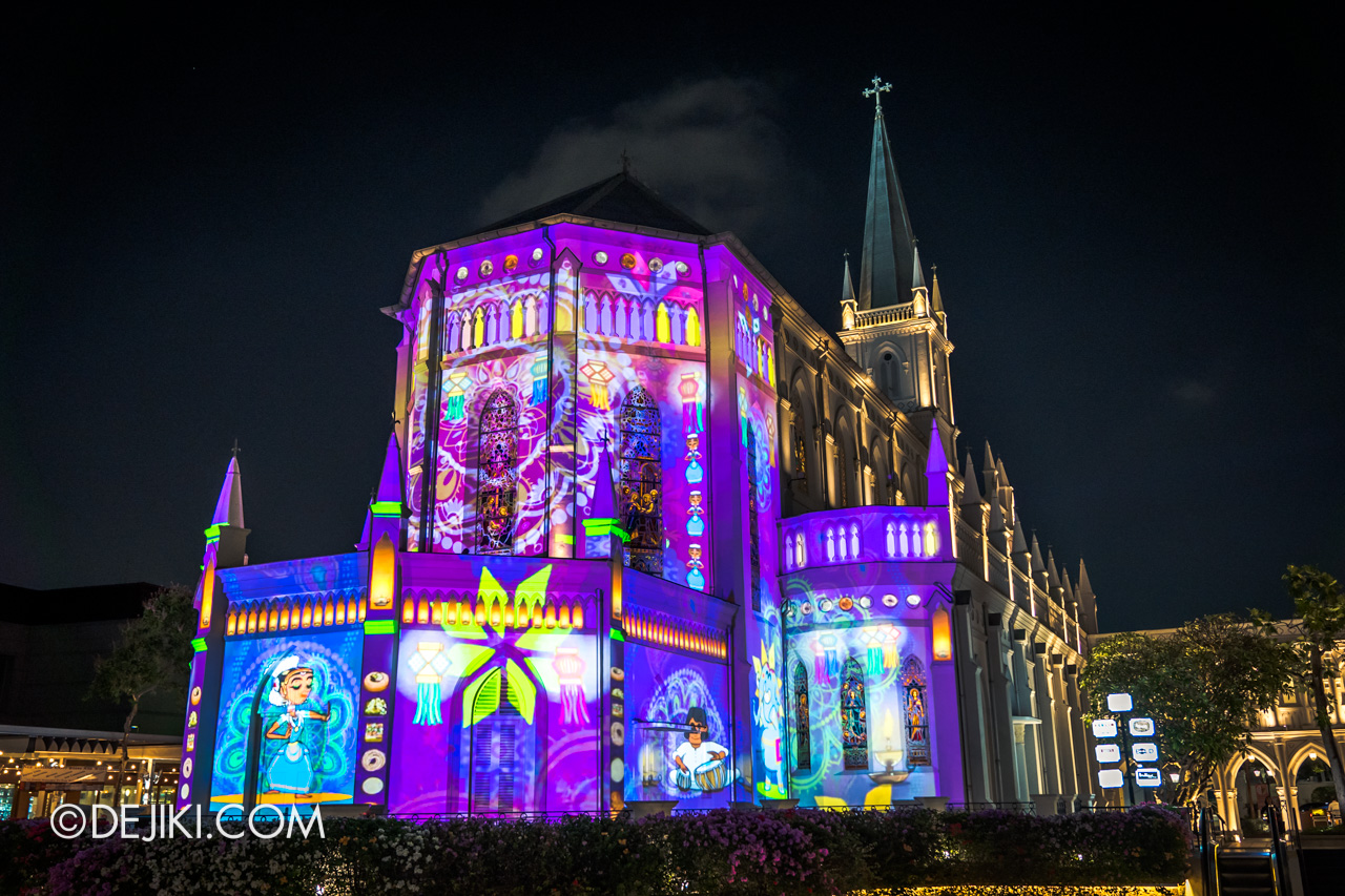 Singapore Night Festival 2019 - 06 Waves of Time by Chips and Toon side