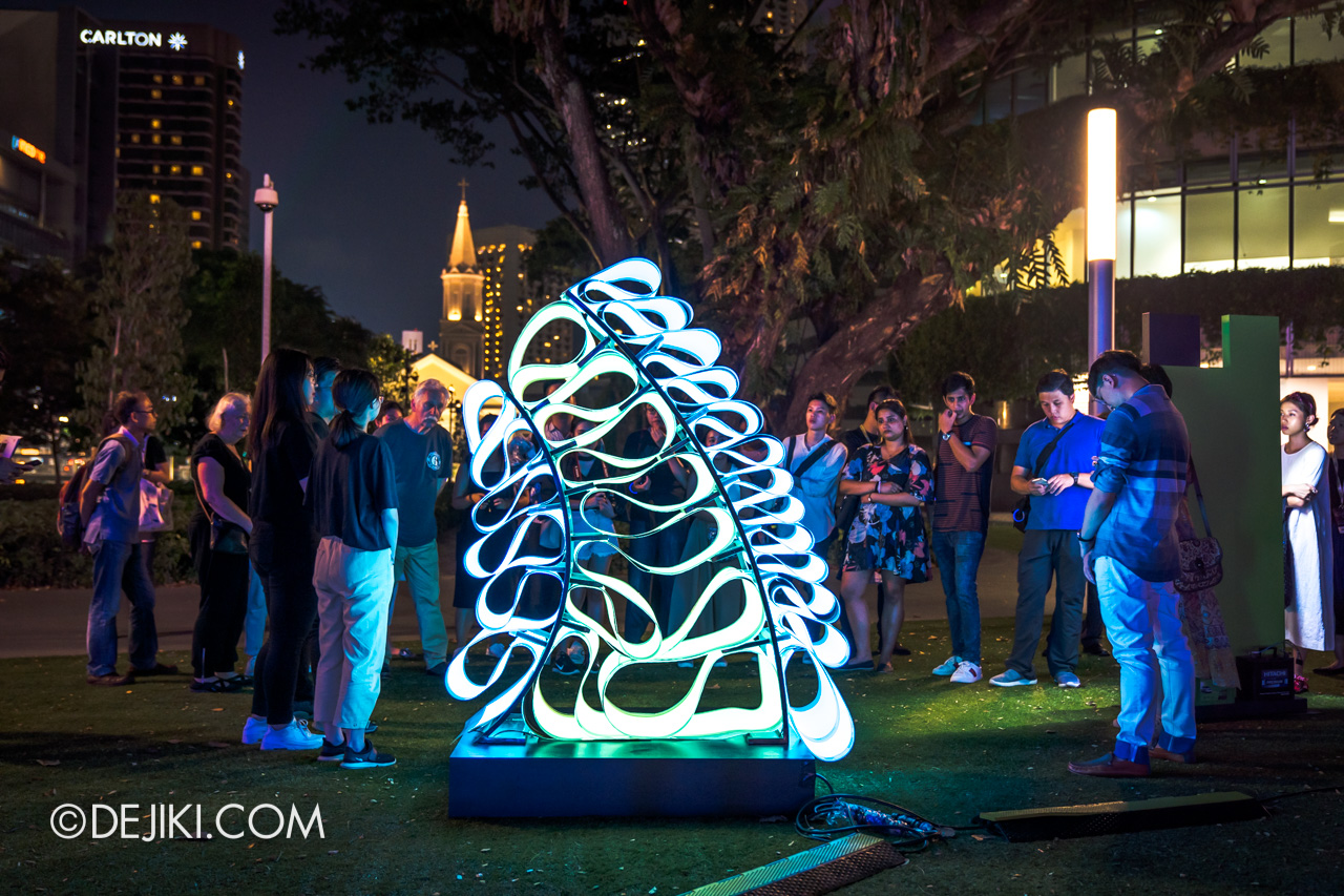 Singapore Night Festival 2019 - 09 Skylight and Timelight by A STAR and NAFA