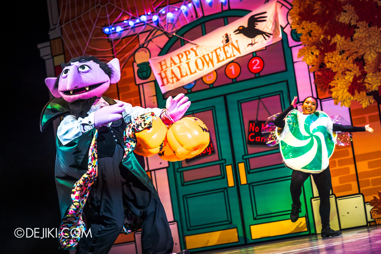 USS Daytime Halloween Family friendly event Trick or Treat with Sesame Street Count