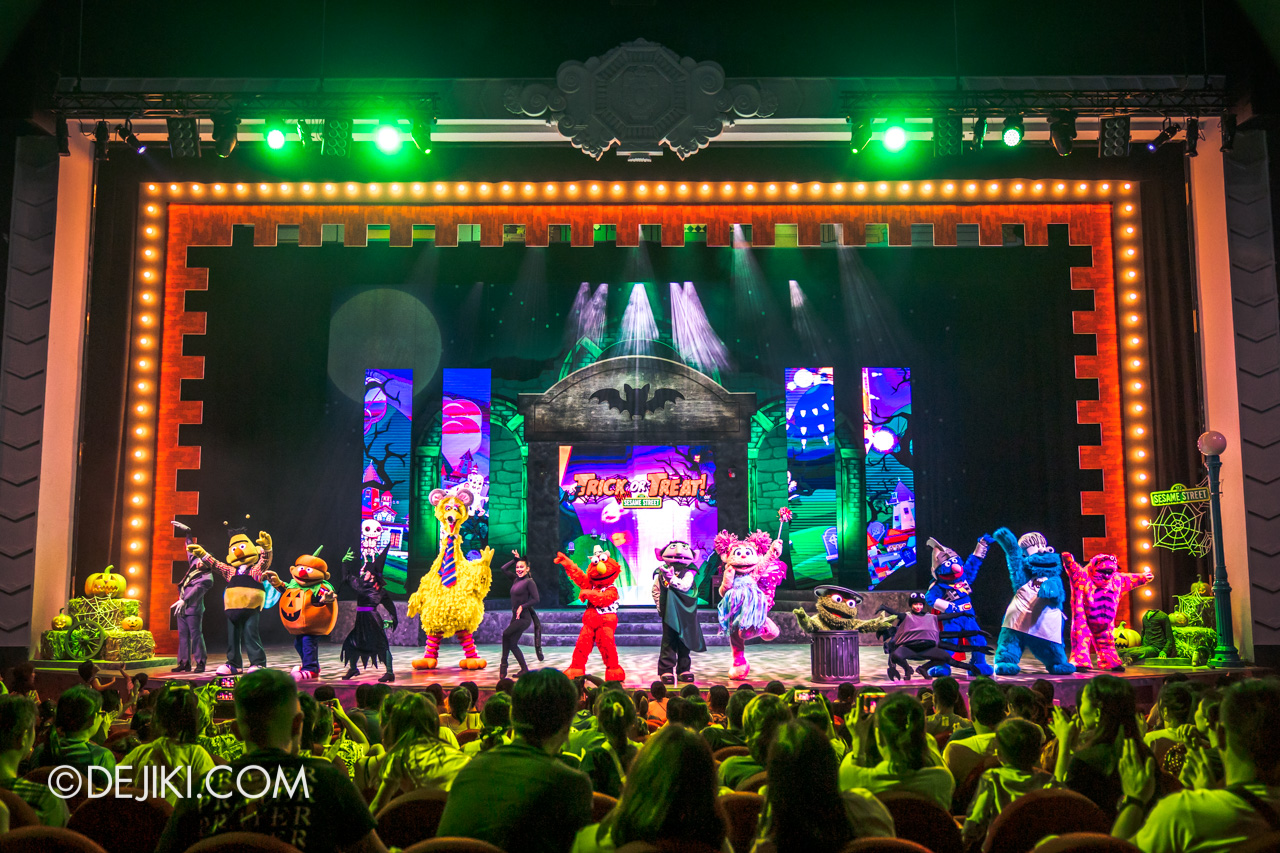 USS Daytime Halloween Family friendly event Trick or Treat with Sesame Street stage final
