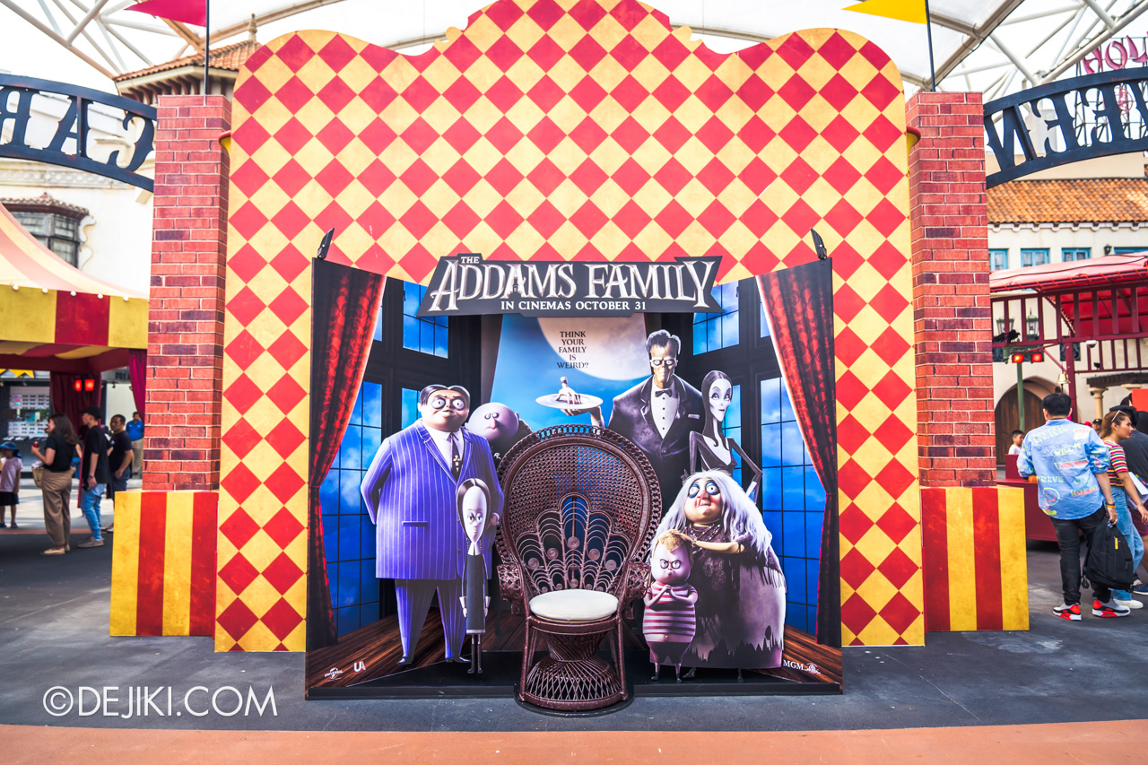 USS Halloween Horror Nights 9 Daytime Carnival Adams Family photo set