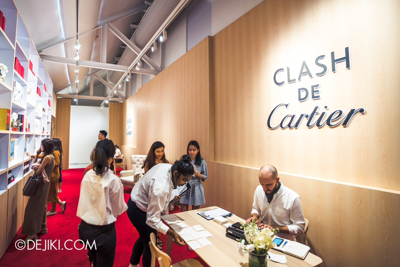 Clash de Cartier Studio Singapore Bookstore overview