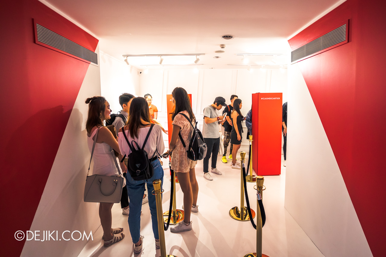 Clash de Cartier Studio Singapore Photo Booth with Frames by Thomas Lelu