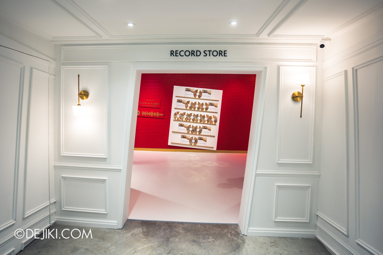 Clash de Cartier Studio Singapore Record Store entrance