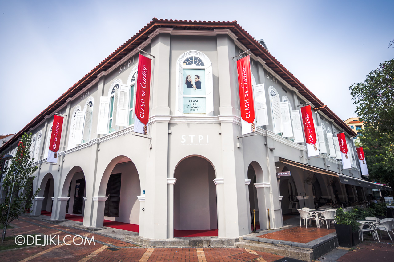 Clash de Cartier Studio at STPI Singapore exterior