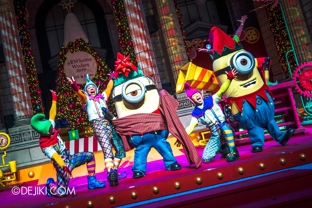 Universal Studios Singapore A Universal Christmas 2019 event The Great Christmas Invention 11 minions