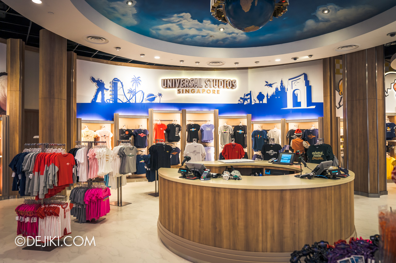 Universal Studios Singapore Park Update December 2019 Universal Studios Store renovated overview 2
