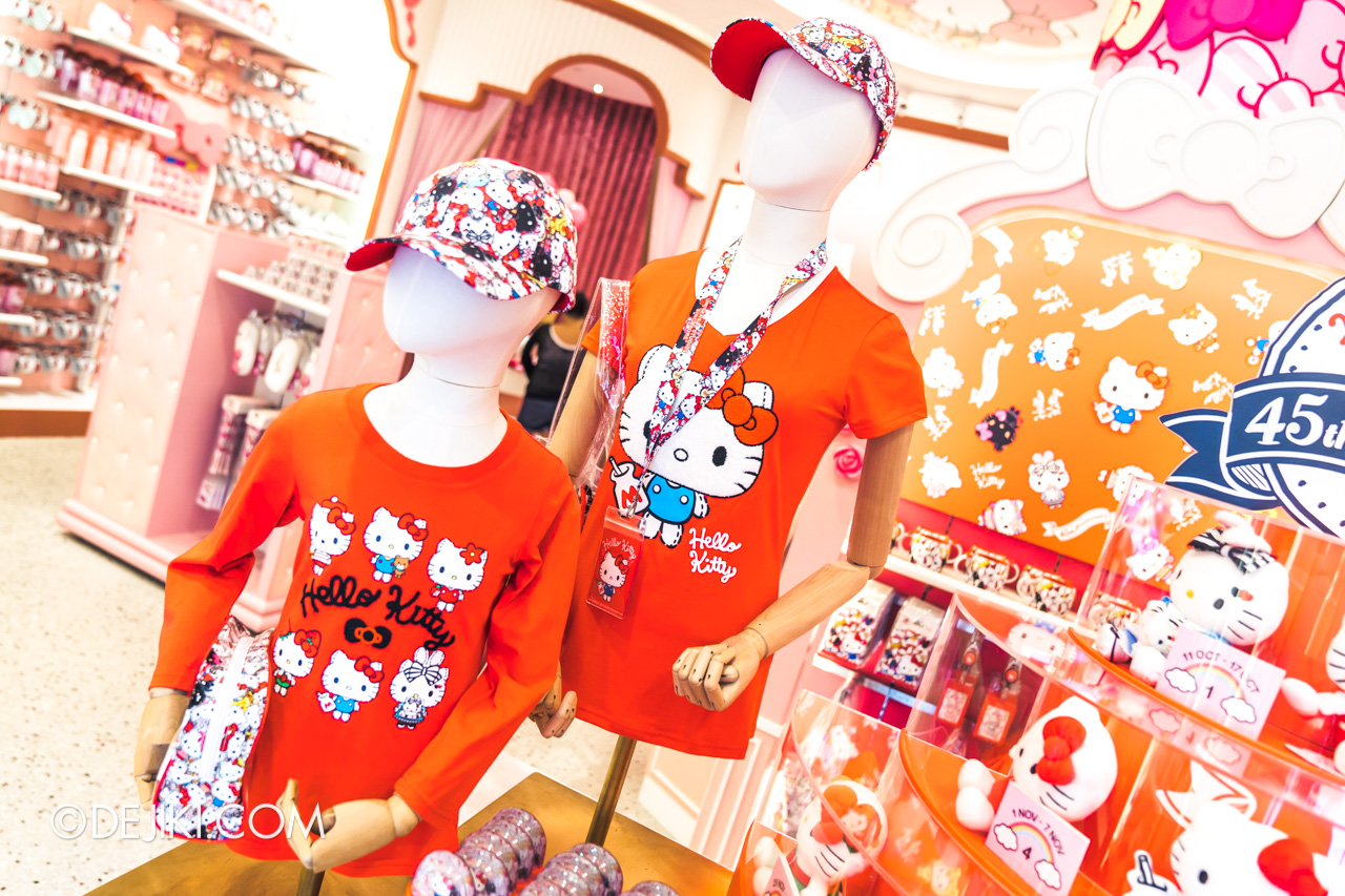 Universal Studios Singapore Park Update Nov 2019 Park Merchandise Hello Kitty 45 Anniversary design range