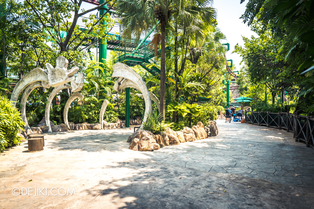 Universal Studios Singapore Park Update November 2019 HHN9 Aftermath Dead End zone removed