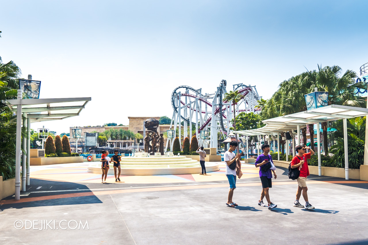 Universal Studios Singapore Park Update November 2019 HHN9 Aftermath Halloween Carnival removed
