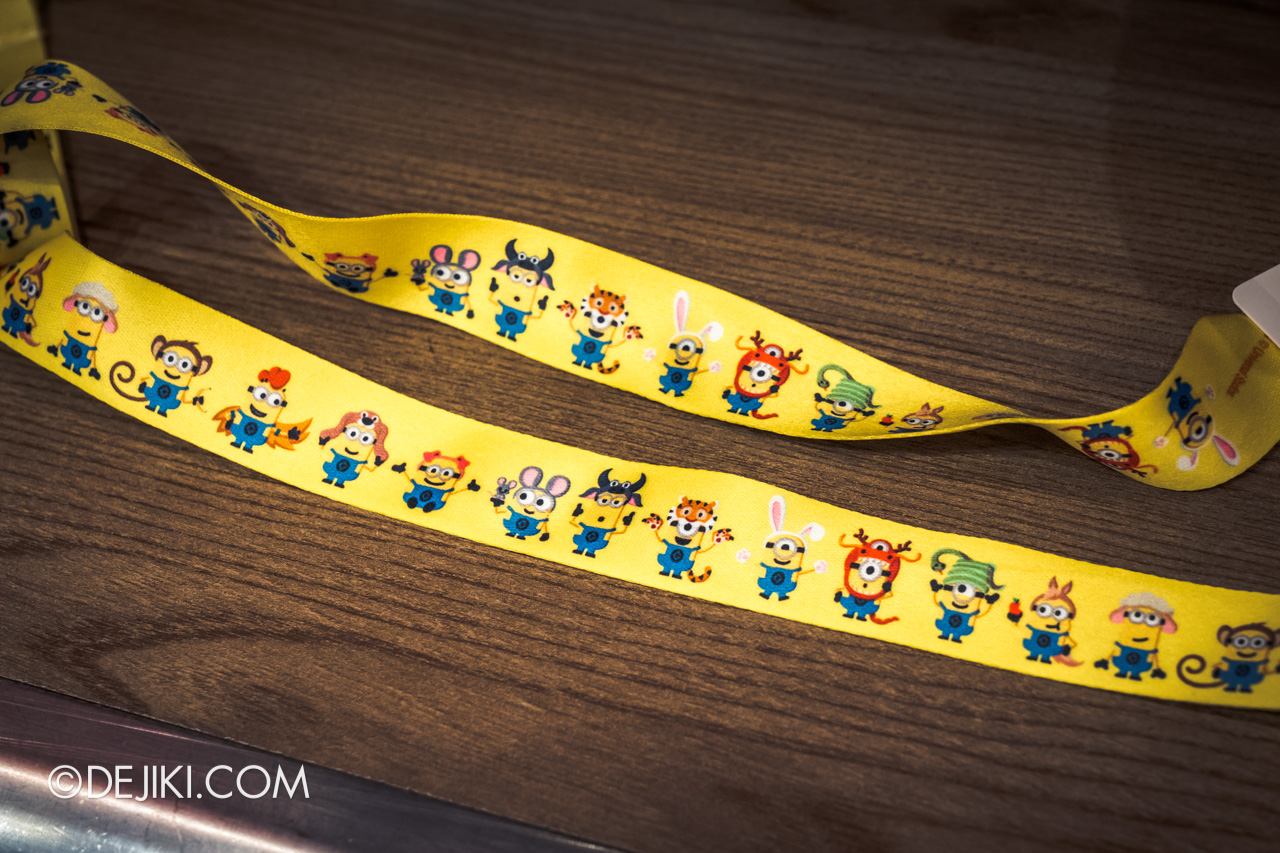 Universal Studios Singapore Chinese New Year 2020 Minions Zodiac lanyard