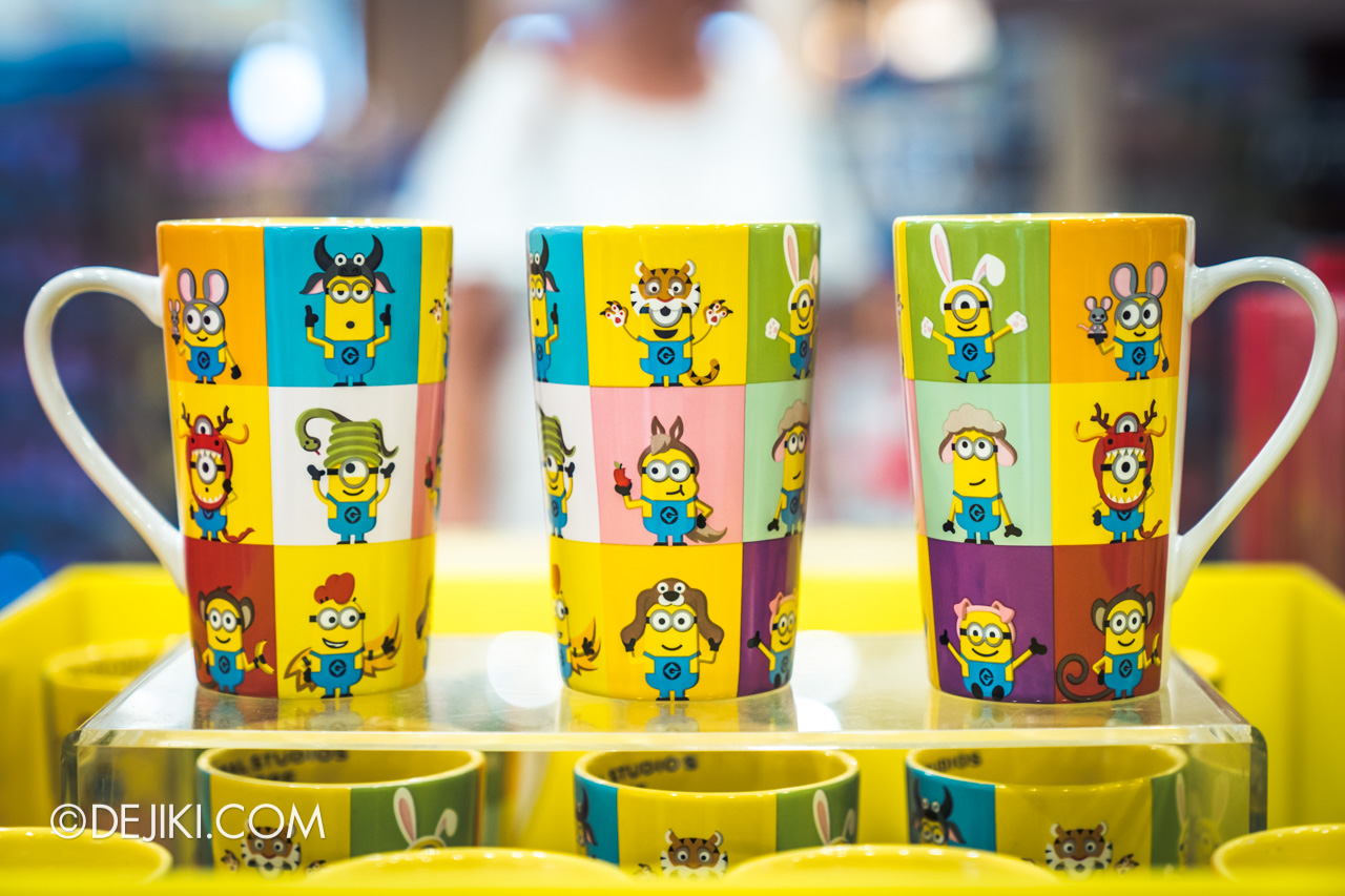 Universal Studios Singapore Chinese New Year 2020 Minions Zodiac mug design
