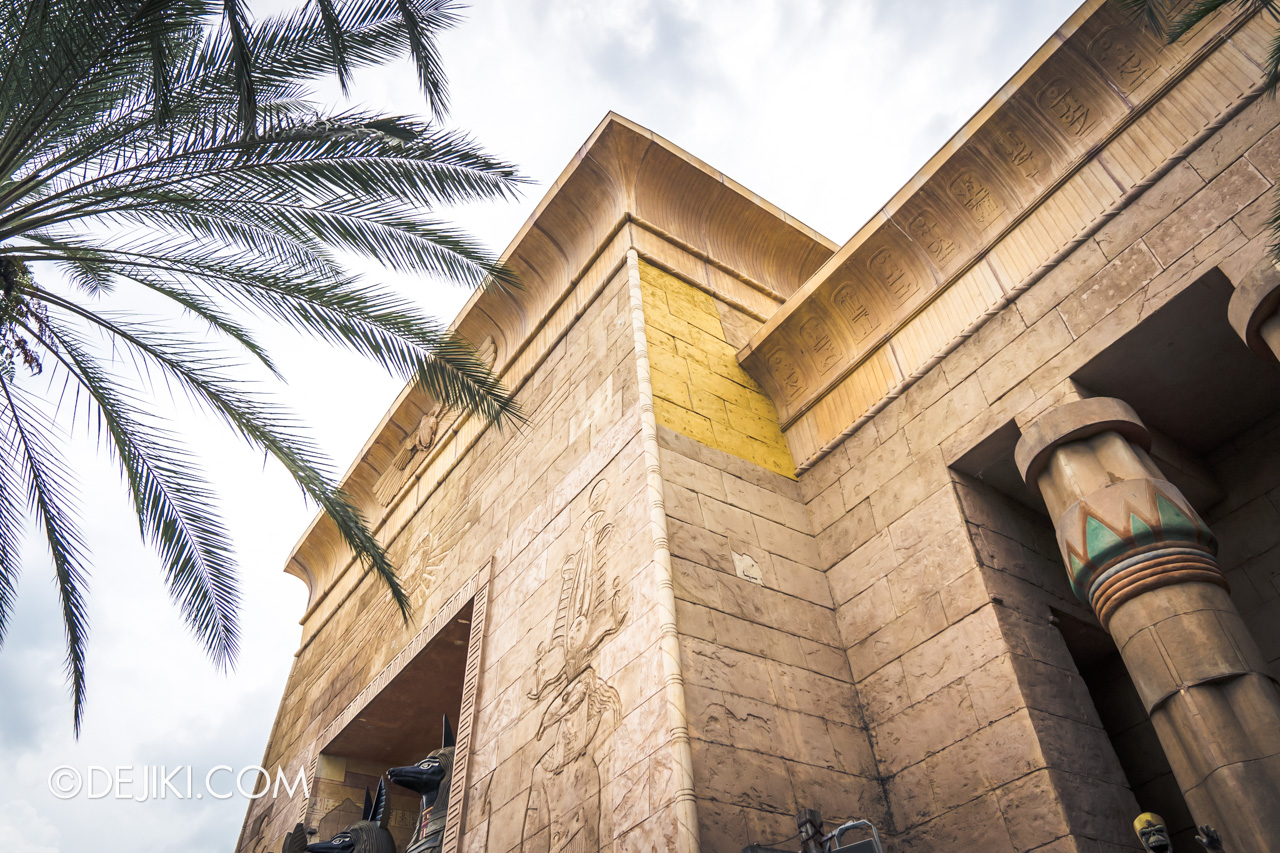 Universal Studios Singapore January 2020 Park update Ancient Egypt refurbishments and repairs 1