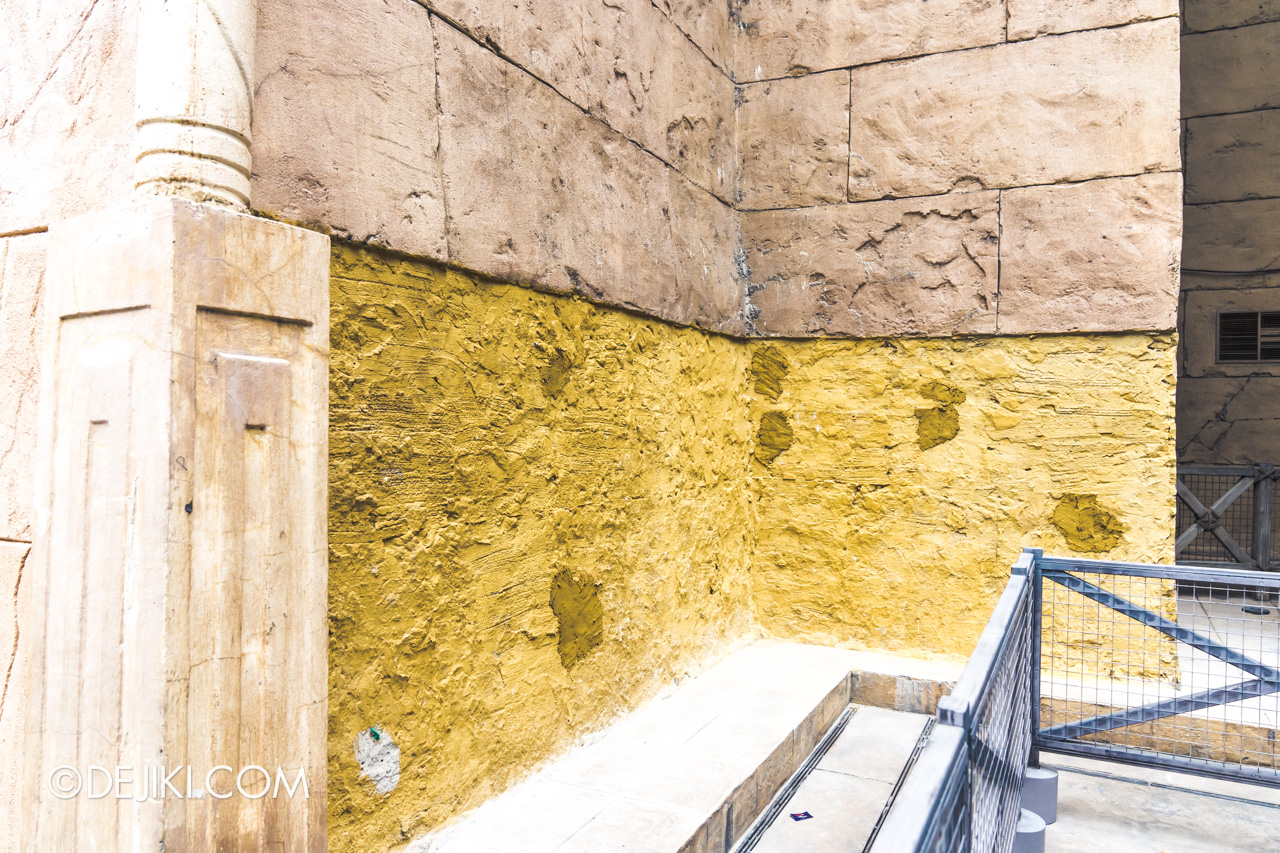 Universal Studios Singapore January 2020 Park update Ancient Egypt refurbishments and repairs 2