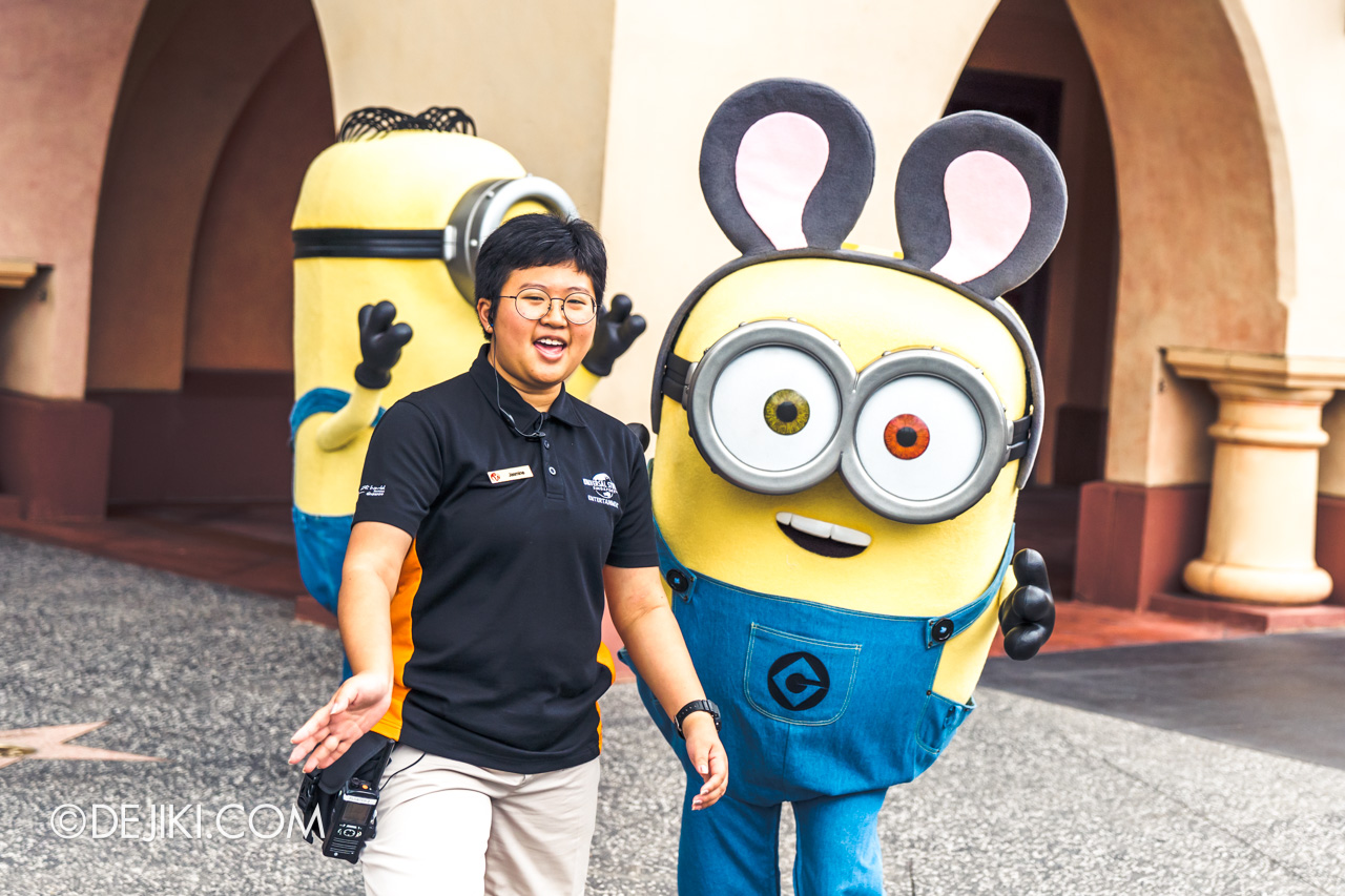 Universal Studios Singapore January 2020 Park update Chinese New Year Minions Meet and Greet 2020 Bob
