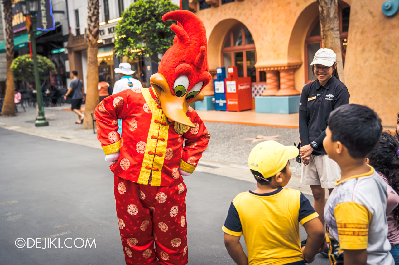 Universal Studios Singapore January 2020 Park update Chinese New Year Woody Meet and Greet 1