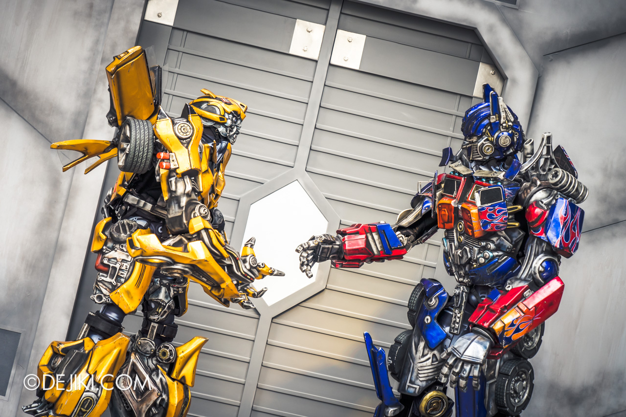 Universal Studios Singapore January 2020 Park update New Transformers Meet and Greet Bumblebee and Optimus Prime