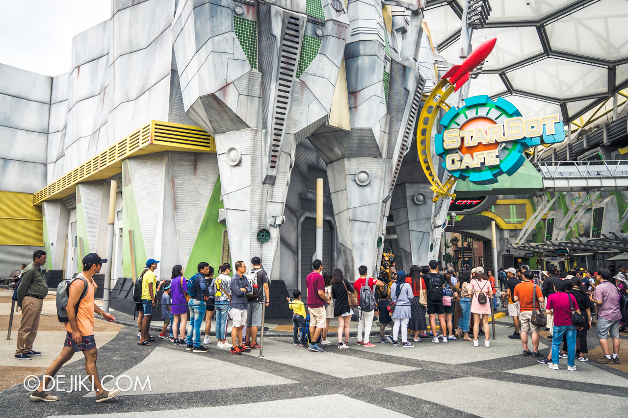 Universal Studios Singapore January 2020 Park update New Transformers Meet and Greet area at Starbot