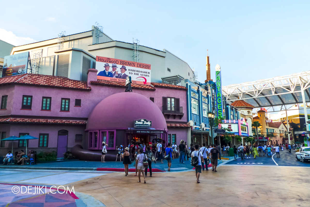 Universal Studios Singapore 10th Anniversary Flashback Hollywood original Brown Derby